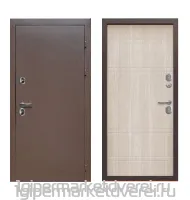 Входная металлическая дверь ПРОТЕРМА Шоколад Букле производителя Феррони