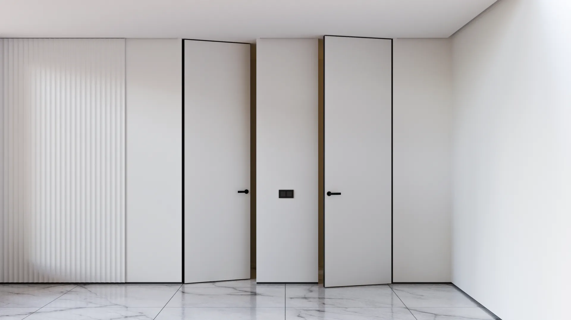 Межкомнатные скрытые двери invizible