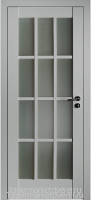 Межкомнатная дверь ДО 242 светло-серый  производителя EKODOOR