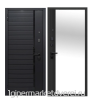 Входная металлическая дверь Черное зеркало НОВИНКА производителя Феррони