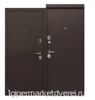 Входная металлическая дверь 7,5 см Гарда медный антик мет/мет НОВИНКА производителя Феррони