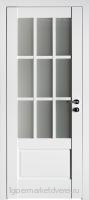 Межкомнатная дверь ДО 243 белый матовый производителя EKODOOR