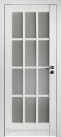 Межкомнатная дверь ДО 242 белый матовый производителя EKODOOR