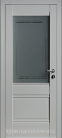 Межкомнатная дверь ДО 241 светло серый производителя EKODOOR