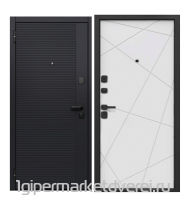 Входная металлическая дверь Черный кварц НОВИНКА производителя Феррони
