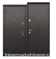 Входная металлическая дверь Гарда 6 см Медный антик металл/металл производителя Феррони
