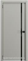 Межкомнатная дверь Line 3 серый производителя EKODOOR