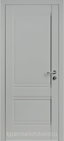 Межкомнатная дверь ДГ 241 светло-серый производителя EKODOOR