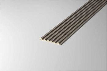 Рифлёная панель AP120 — панель реечная сплошная 120×9×3000 мм от компании 1 Гипермаркет Дверей