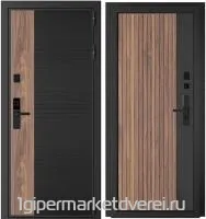 Входная металлическая дверь Стальная 27 Черный Муар производителя ДВЕРИЕСТЬ.РФ