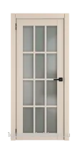 Межкомнатная дверь ДО 242 бежевый полипропилен производителя EKODOOR