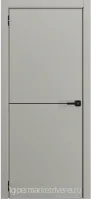 Межкомнатная дверь Line 1 серый производителя EKODOOR