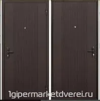 Входная металлическая дверь 5 см Штамп Металл Антик медь производителя Феррони