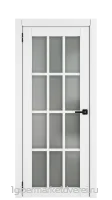 Межкомнатная дверь ДО 242 белый матовый производителя EKODOOR
