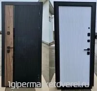 Входная металлическая дверь Кантри эмалит белый 10см производителя Феррони